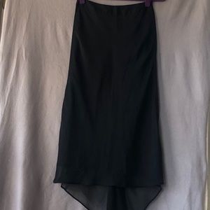 Kensie Black Victorian skirt